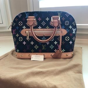 Authentic Louis Vuitton Alma handbag